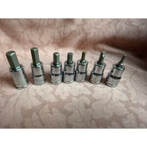 Hex Bit Socket Set 7 Pieces, Tools